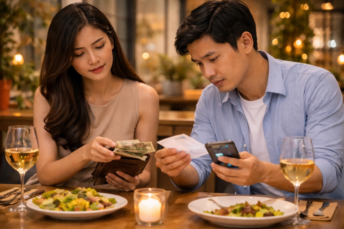 Bạn trai chia tiền đến cả bữa ăn, bạn bè khuyên tôi chia tay